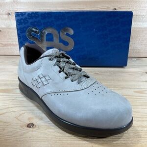 NIB SAS Free Time Tripad Comfort Shoes Women's 7 M Sage Leather MADE IN USA